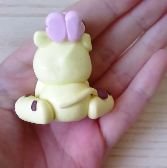 Bombonière Girafe En Pâte Polymère – Fimo – Confettata Baptême Naissance