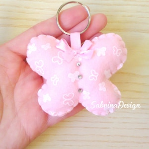 Butterfly favor, baptism favors, baby shower favors, butterfly baby shower, communion favors, butterfly party, butterfly keychain