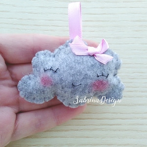 Grey Cloud favors, baptism favors, baby shower cloud, baby shower favors, cloud party favors