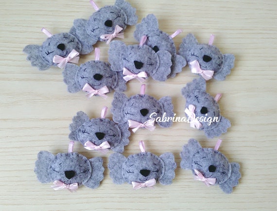 Bomboniera Koala Bomboniere Nascita Bomboniere Battesimo Etsy