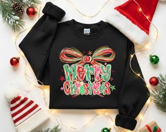 Christmas Coquette Sweatshirt