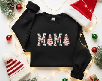 Christmas Tree MAMA Sweatshirt