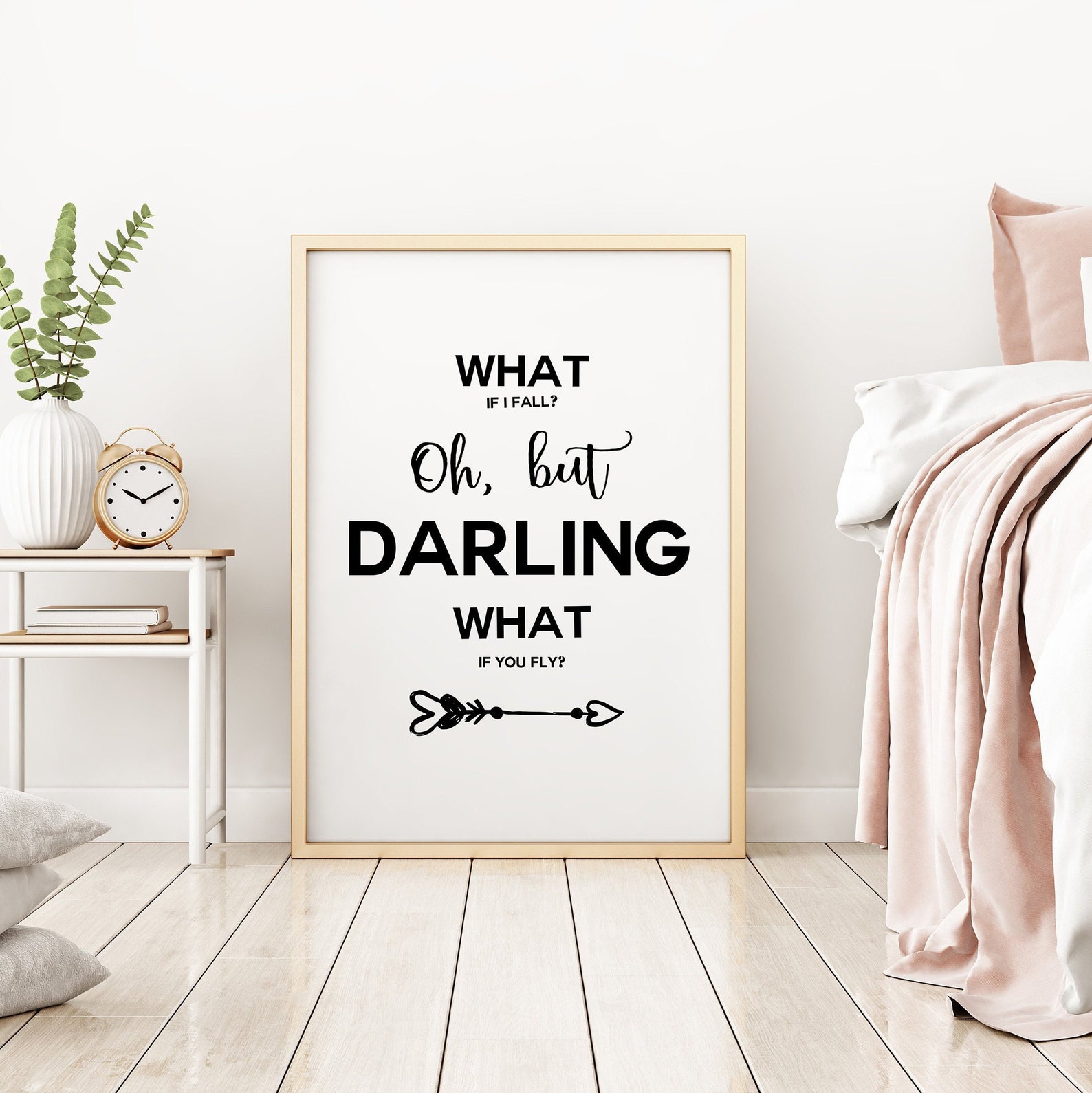 Wat als ik val oh mijn lieveling wat als je vliegt