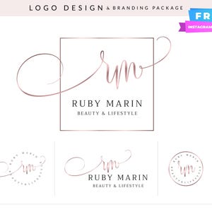 Chic Beauty Logo With Elegant Script And Subtle Luxury – Minimal Feminine Branding For Stylists, Skincare Studios Or Lifestyle Entrepreneurs