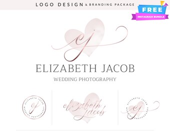 Minimal Monogram Logo Design: Custom Elegant Branding for Fashion & Boutique Studios