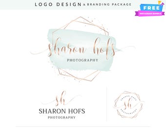 Minimalist Business Logo Design: Branding Kit for Etsy Shops