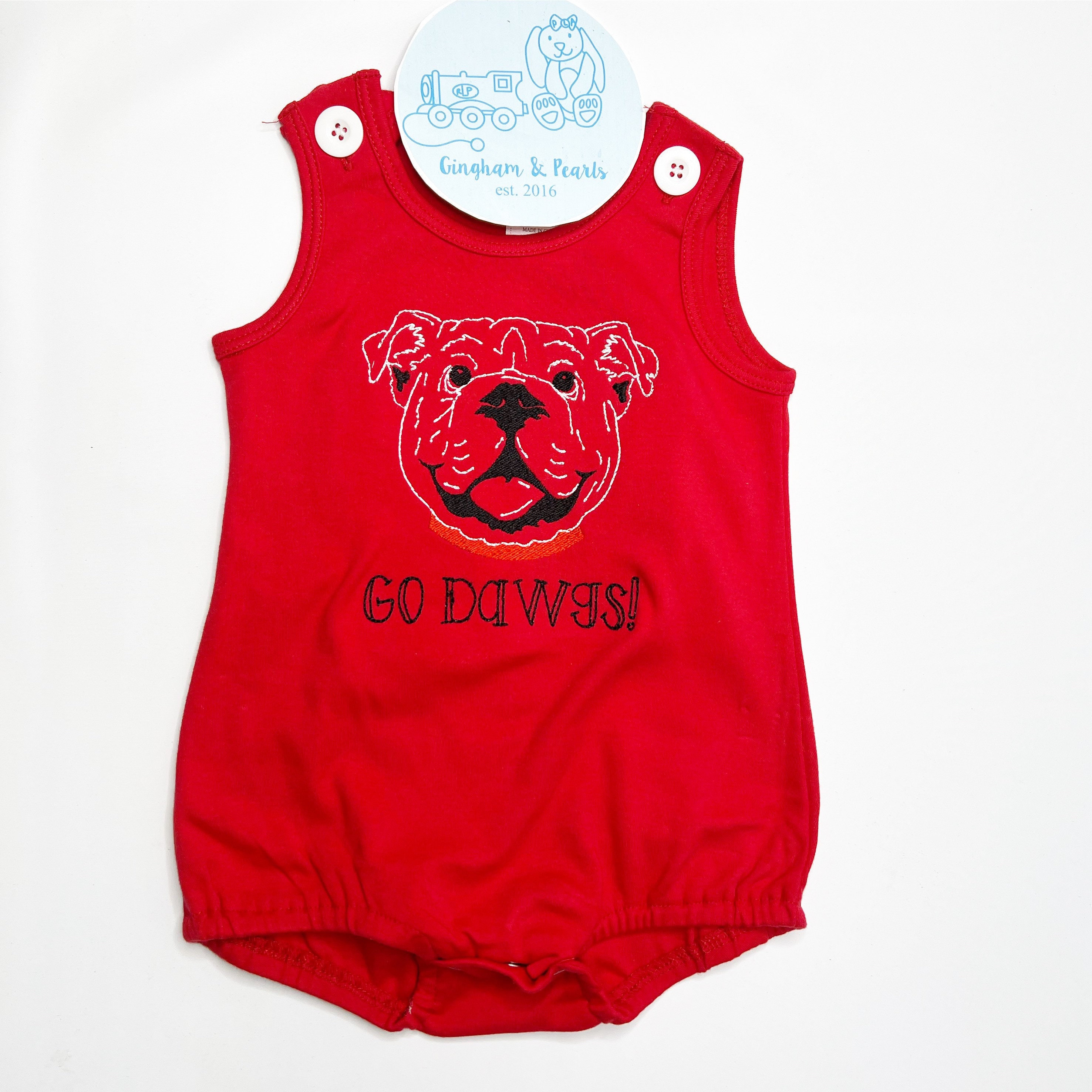 Georgia Bulldogs Baby Boy Etsy