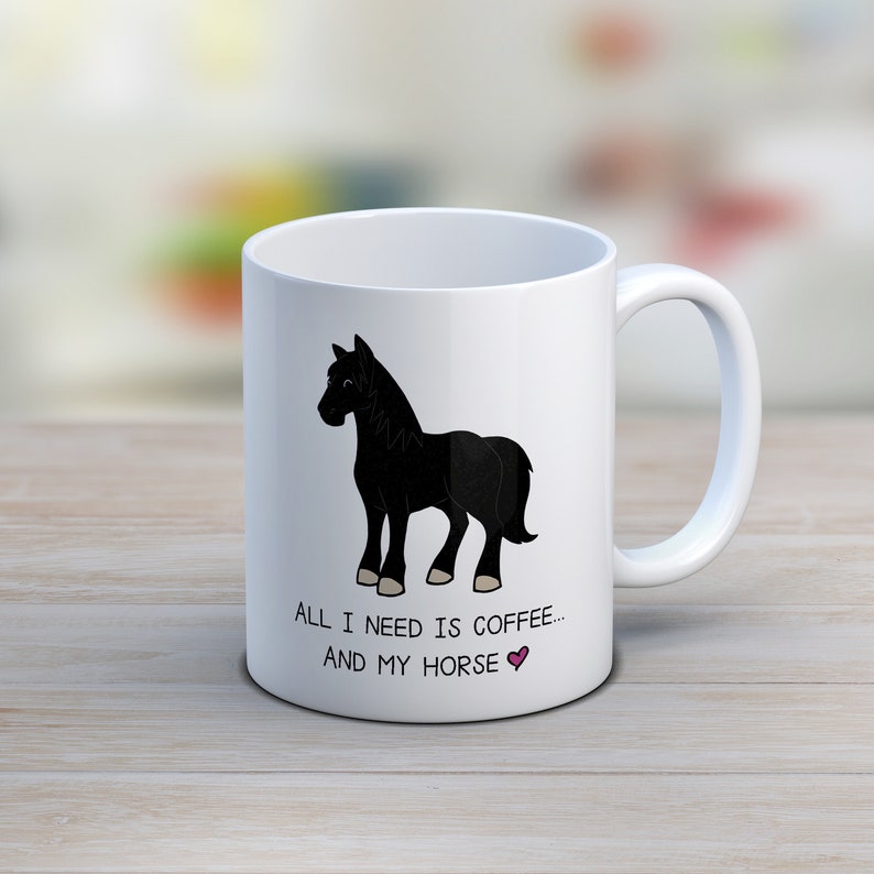Personalised horse mug horse gift horse birthday mug Etsy