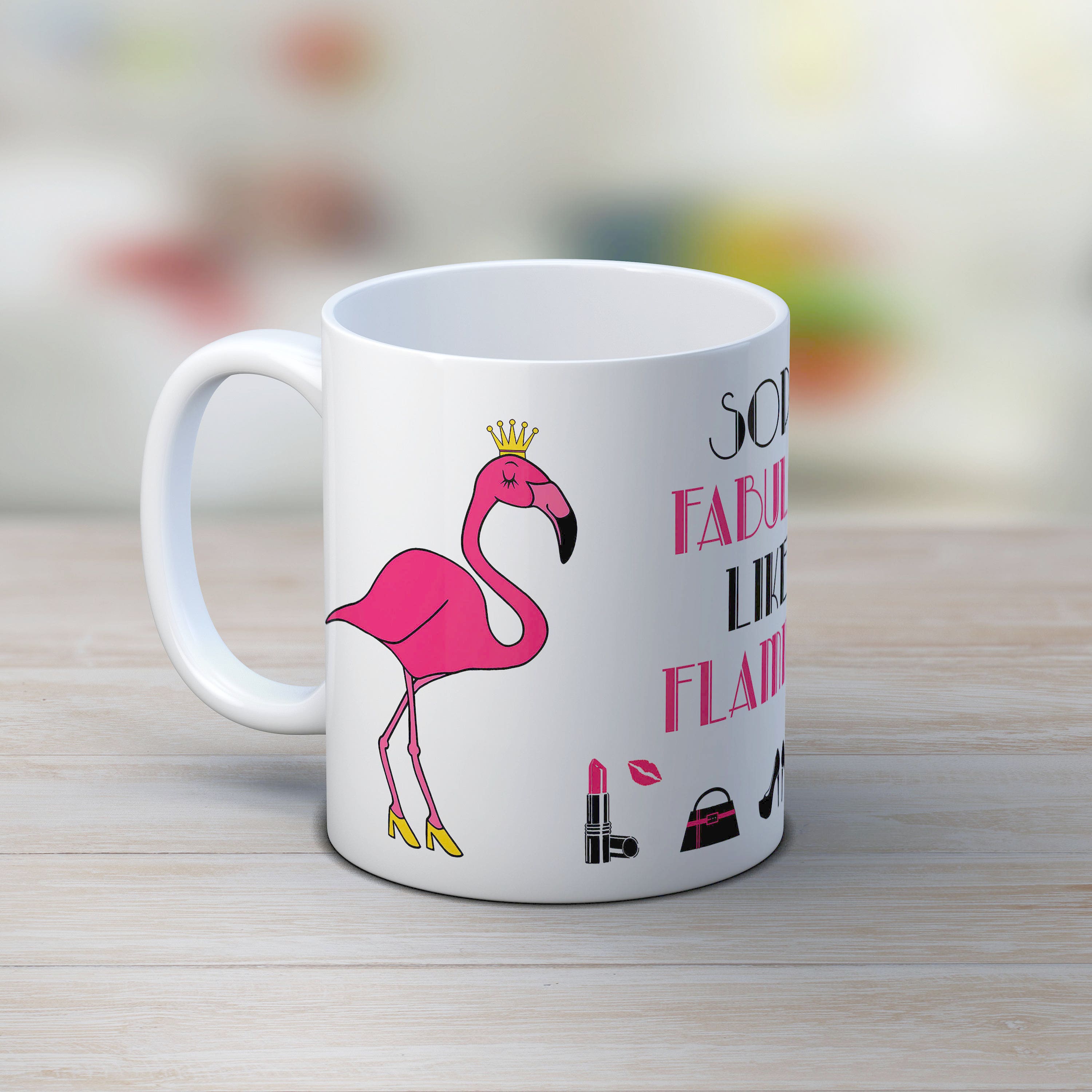 Flamingo gifts flamingo mug personalised tea cup flamingo Etsy