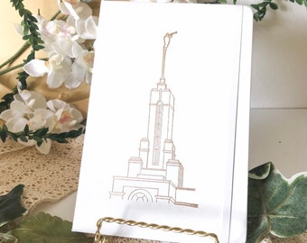 Mt. Timpanogos, UT Temple Journal, lds journal, missionary journal, young women journal, lds baptism gift, lds wedding gift