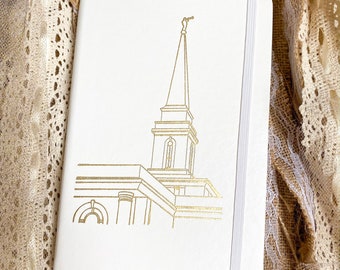 Orlando FL Temple Journal, mission journal, lds journal, LDS study journal, LDS scripture journal