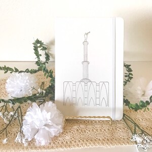 Provo, UT LDS Temple Journal, lds baptism gift, LDS study journal, scripture journal, mission journal, young women journal