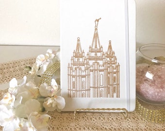 Salt Lake City, UT Temple Journal, LDS study journal, mission journal, lds journal, LDS scripture journal