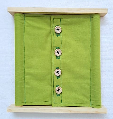 Montessori Dressing Frames Practical Life Buttons Snaps Velcro