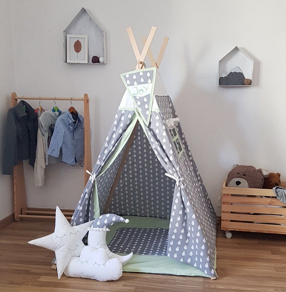 Teepee Tent For Kids Teepee Childrens Teepee Kids Tent Tipi Kids Teepee Teepee Tent Teepee Tent Kids Wigwam Play Tent Teepee Kids