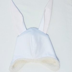 Bunny Hat for Baby and Toddler in White Colour,Winter Hat for Baby,Very Warm,Rabbit Eared Rabbit-shaped children hat,warm hat,soft baby hat