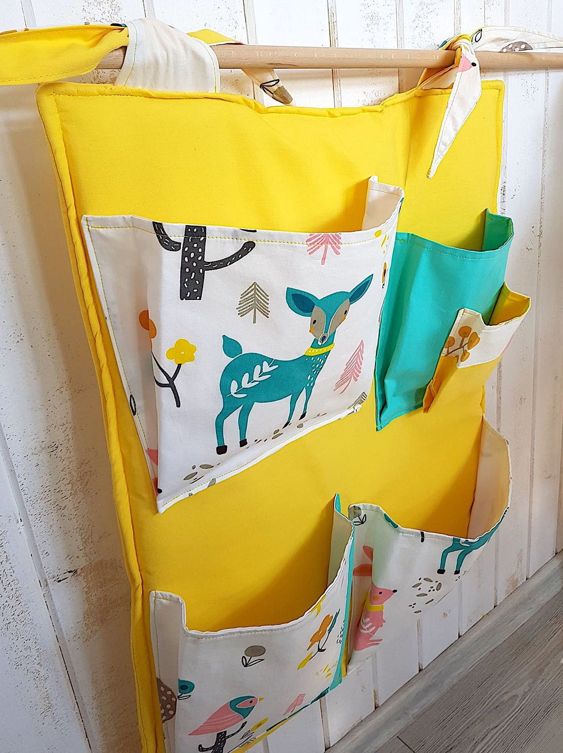 Crib Organizer / Cot Organizer / Bed Pocket Organizer / Baby Etsy