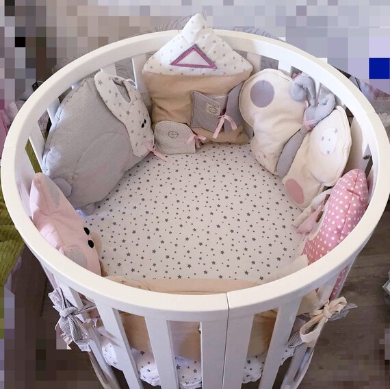 baby bed set with pillow