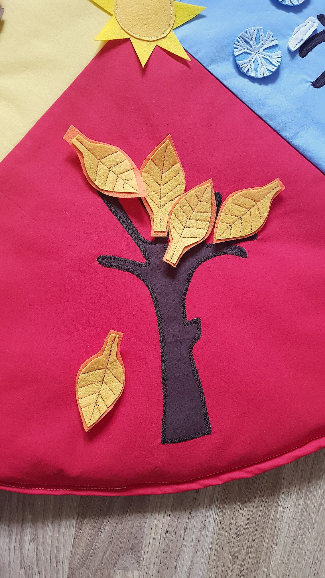 Play Mat Montessori seasons carpet children's rug Etsy