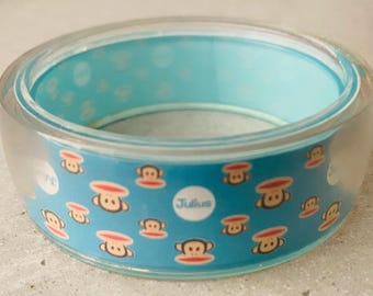 Paul Frank Julius Monkey Acrylic Bangle Bracelet – McDonald's Happy Meal