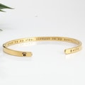 Dog Memorial Gifts Bracelet, Custom Name, Stainless Steel Cuff in Memory of Dog, Cat, Pet Remembrance Jewelry, Loss of Dog Sympathy Gifts product logo