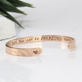 Hammered Stainless Steel Bracelet for Teen Girl, Gifts for Teenage - Inspirational Bracelets for Women - Jewelry Gift for Teen Girls product logo
