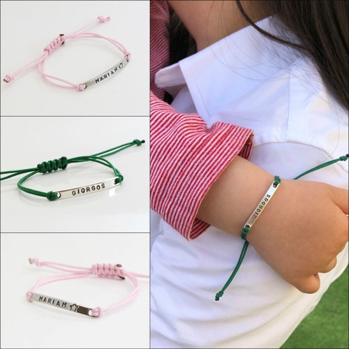 Baby Personalized Bracelet baby Bracelet for Girl and Boy Etsy