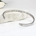 Funny Best Friend Gift, BFF Bracelet, Besties Cuff, Friendship Bracelet, Made of Stainless Steel, Personalized, Gold/ Silver/ Rose Gold product logo