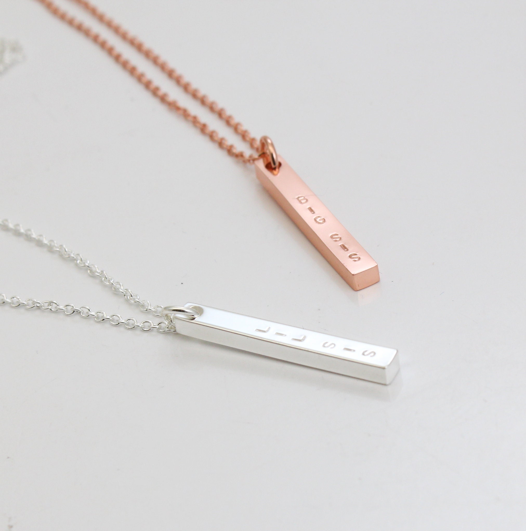 Sisters Necklce Big Sis Mid Sis lil Sis 