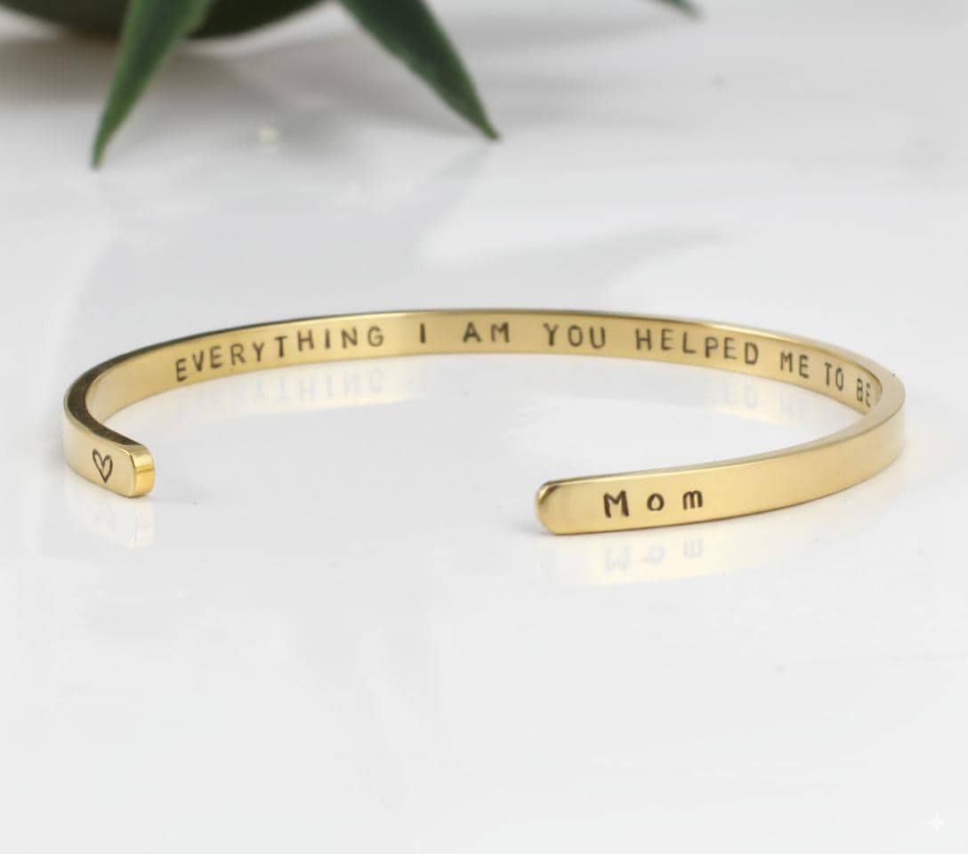 Mom’s Hidden Engraved Bracelet
