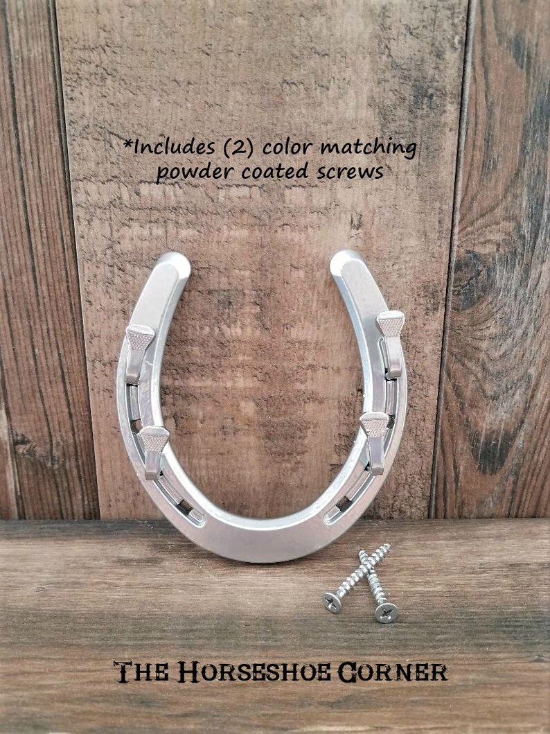 Horseshoe Key Holder Mounted Key Hook Horseshoe Decor Etsy