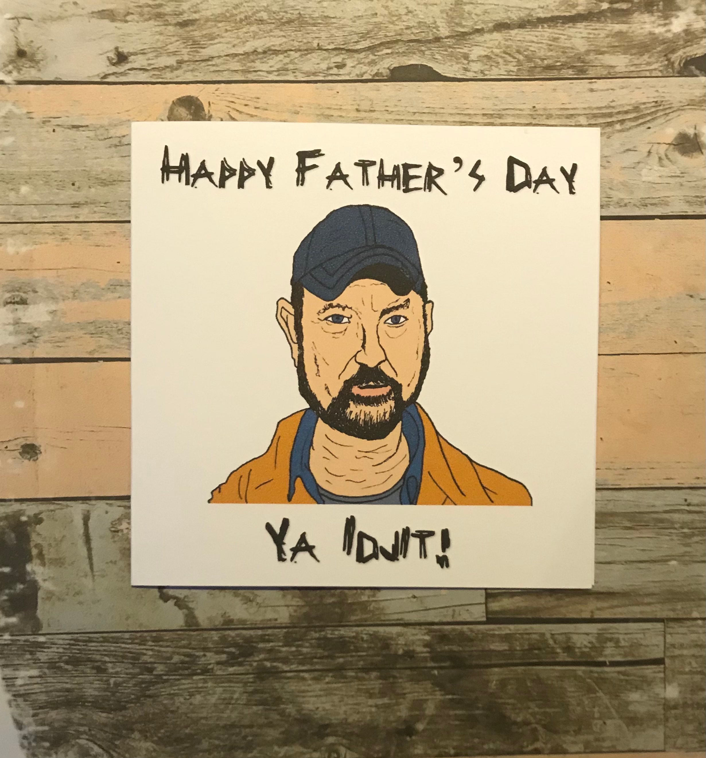 Bobby Singer Idjit Supernatural Birthday Father S Day Etsy