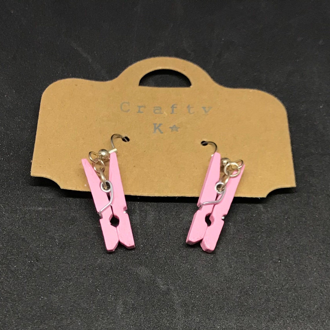 Hecho a mano Mini madera Peg gancho de pescado estilo | Etsy