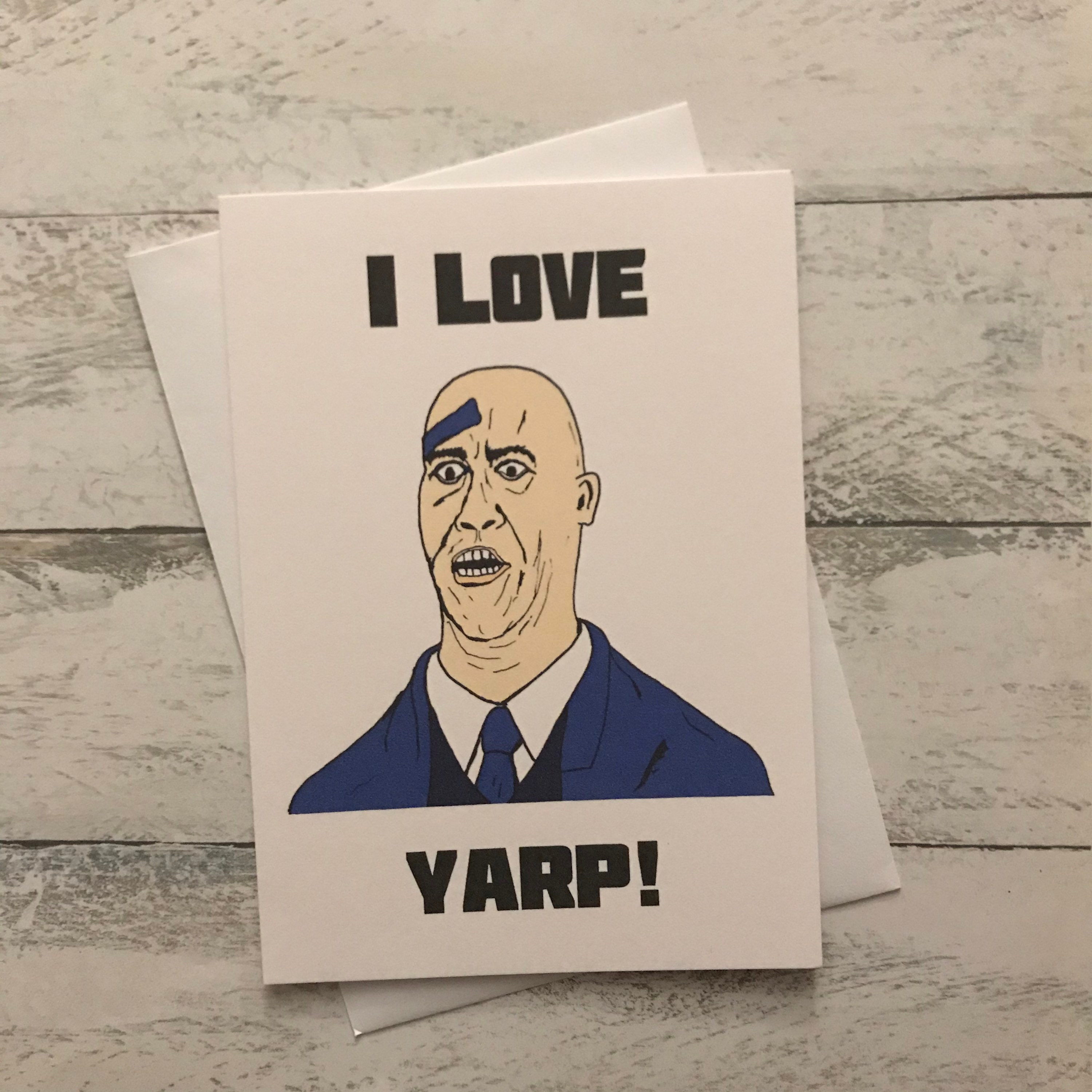Hot Fuzz Yarprory Mcann Simon Pegg Funny Geeky Film Reference Etsy
