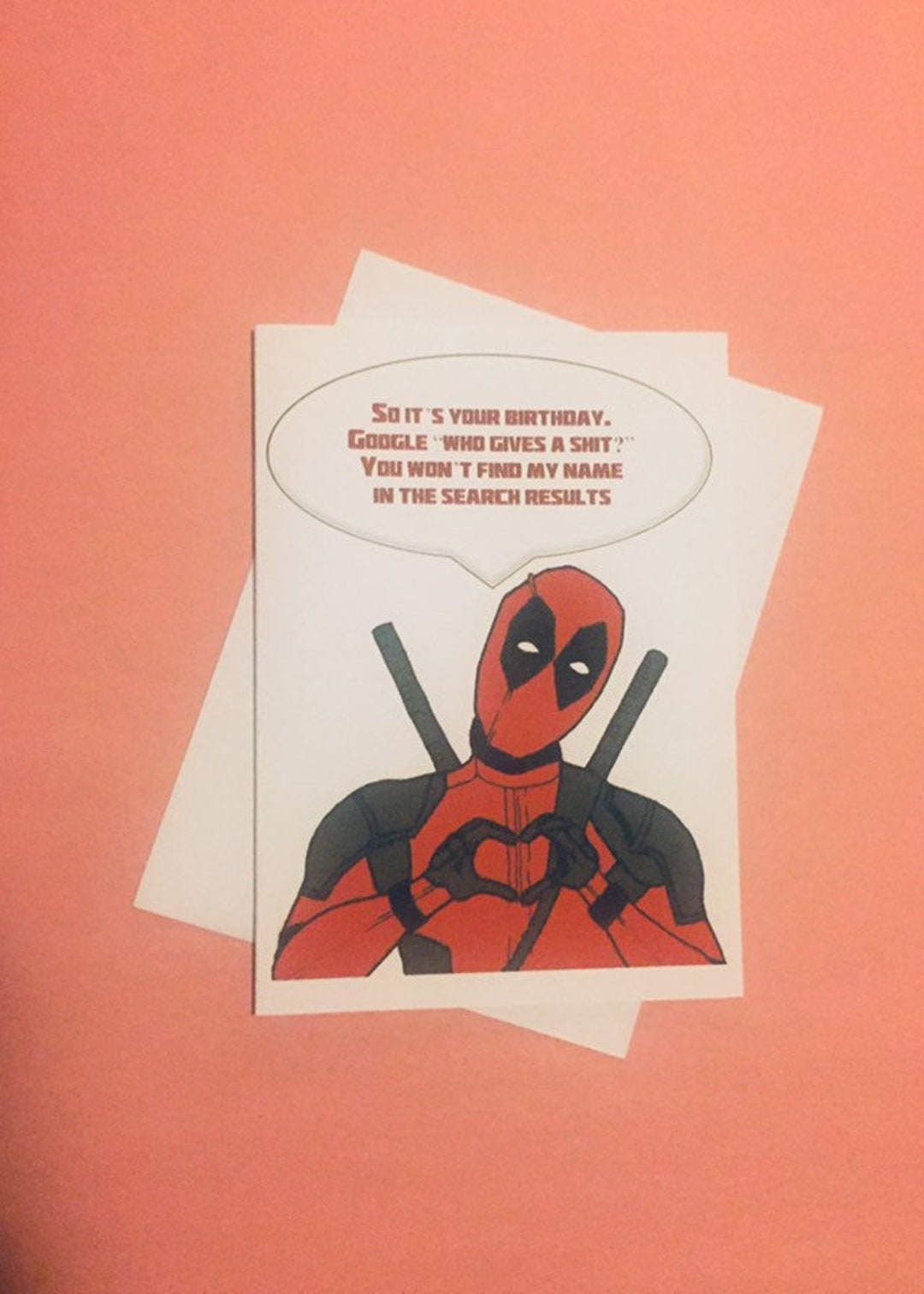 Deadpool Ryan Reynolds Marvel Crude Blunt Rude Funny - Etsy