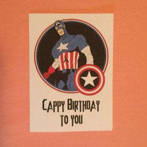 Captain America Marvel Funny Romantic Geeky Film Reference - Geburtstag, Happy Vatertag, Happy Mother's Day, Jahrestag, Valentinstag