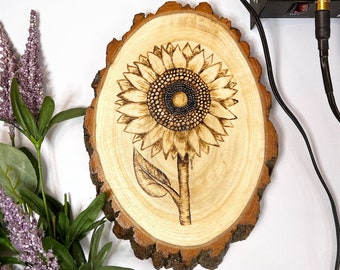 Sunflower Wood Burning Kit - August Crate Club