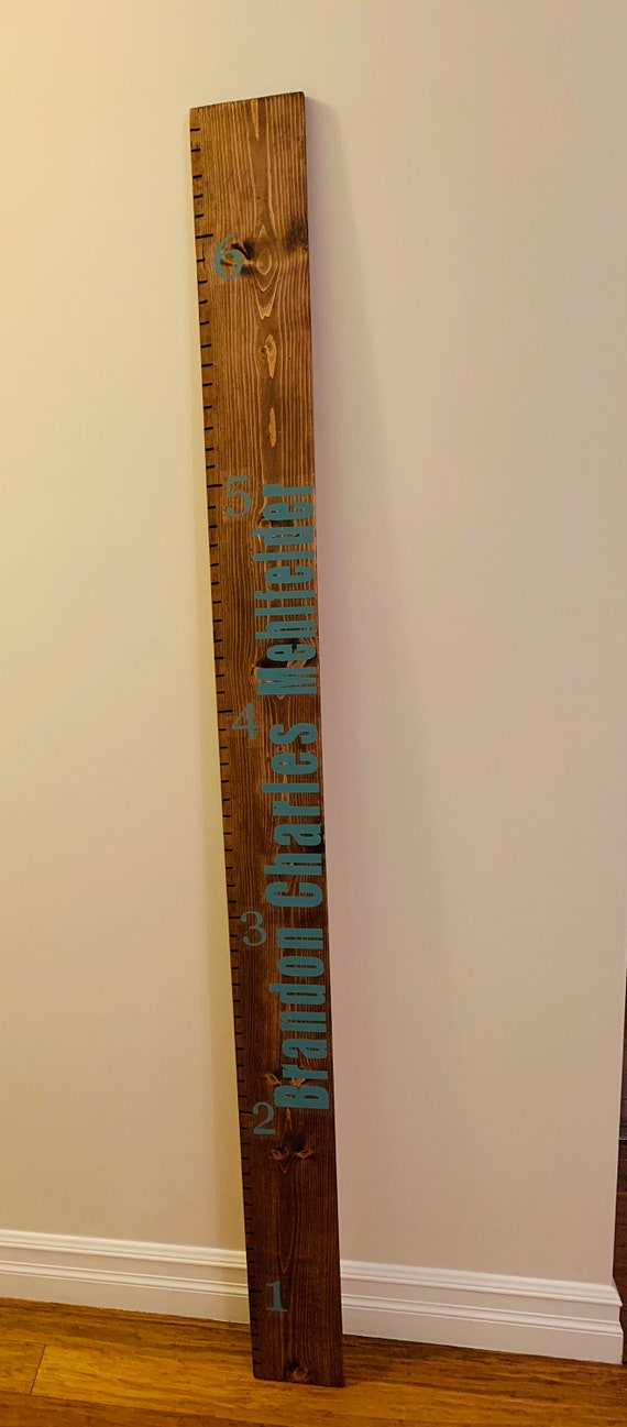 Personalized Growth Chart Boy