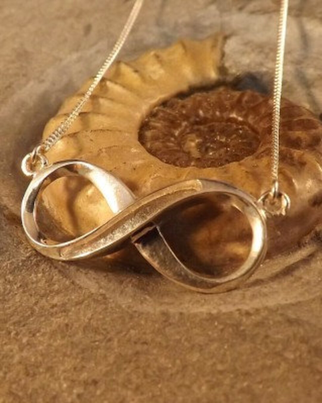 Breast Milk Ashes Inclusions Infinity Necklace in Sterling Etsy