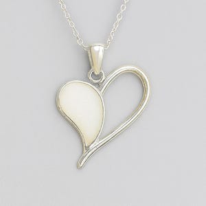 Breastmilk & Hair Keepsake Pendant – Sterling Silver Heart Inclusion Necklace - Handmade Mum Gift - Motherhood Jewellery UK - Free Chain
