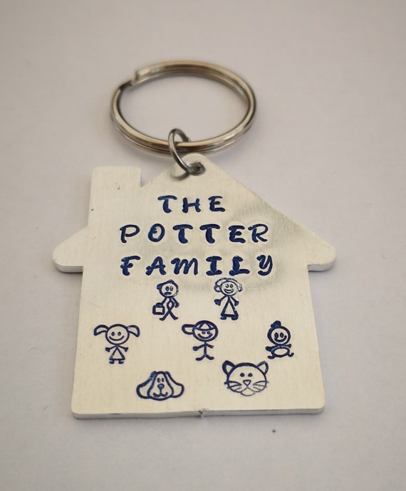 mummy and daddy keyrings
