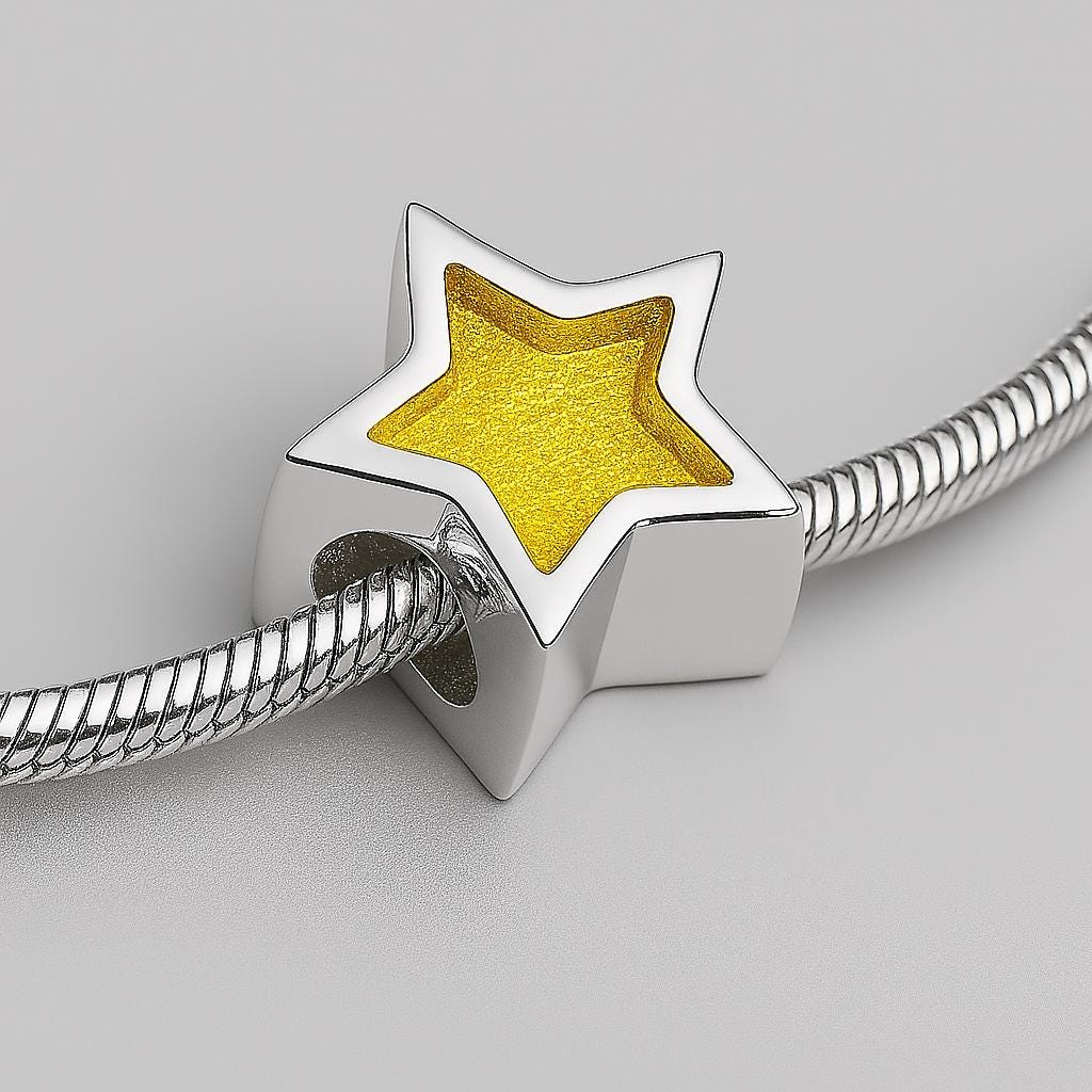 Vonala Orecchini A Perno Angel Star In Argento Sterling 925 – Stelle Lucide 6,5x6 Mm, Ipoallergenici, Per Donne E Ragazze, In Scatola Regalo