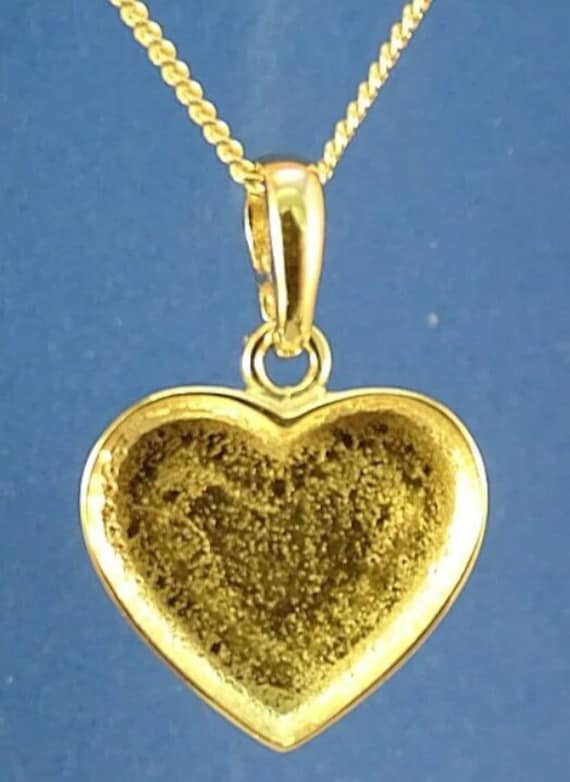 9ct gold shop cremation pendant