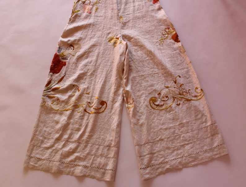 RARE 1930s Beach Pyjamas 30s Embroidered German Harvest - Etsy