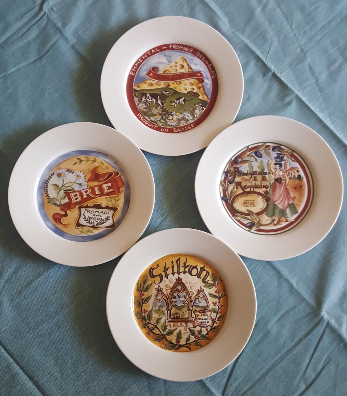 Vintage Restoration Hardware Cheese Plates Etsy