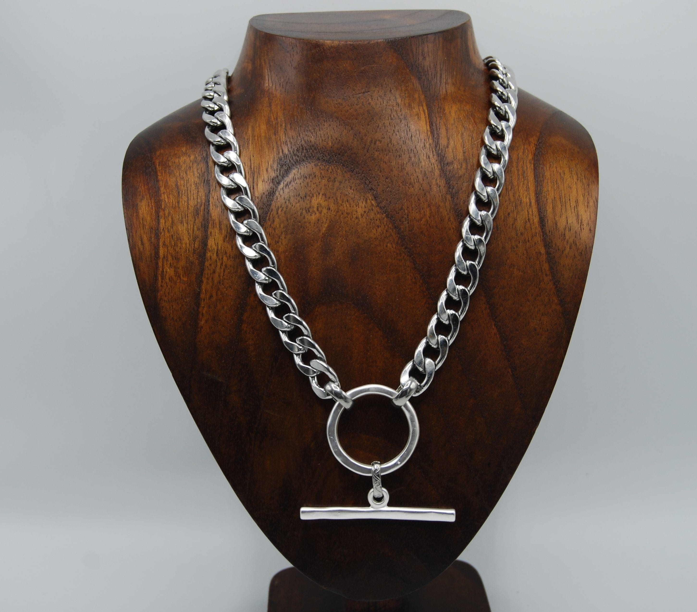 ★SENTIMENTS★ NO.501 [SILVER] NECKLACE Stamped Sentiment - silver - Paparazzi necklace