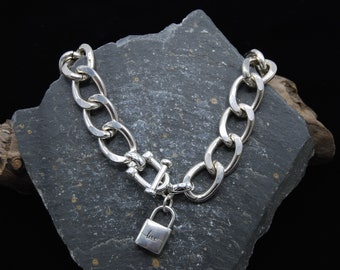 Antique Silver Chain - Etsy UK