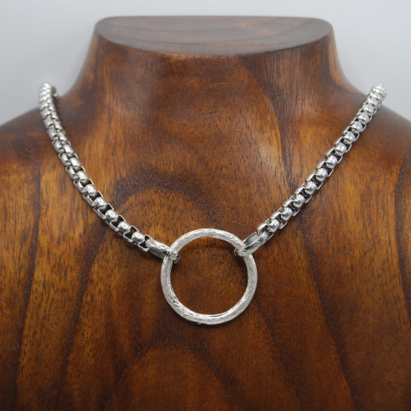 O Ring Necklace Etsy