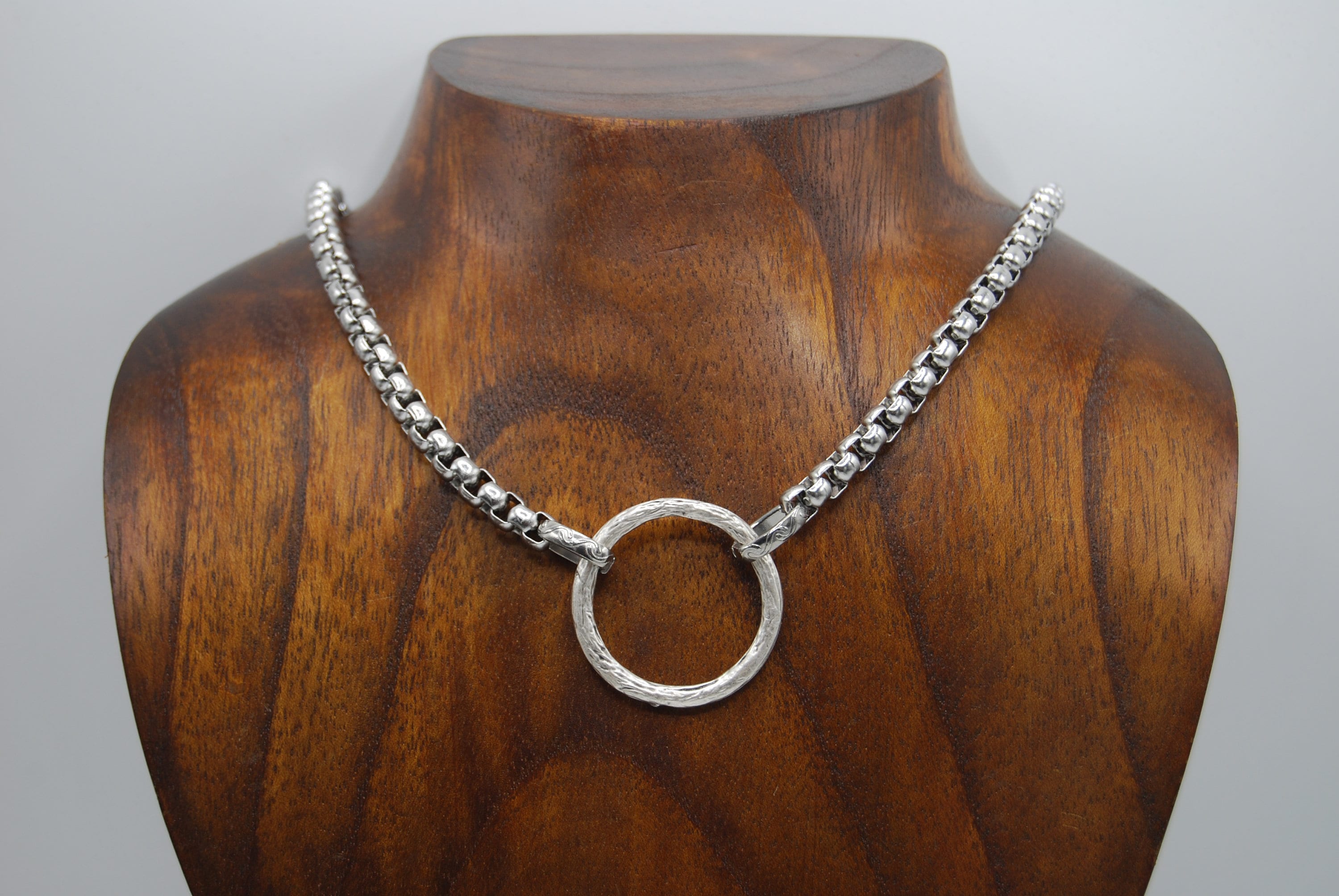 ☆Hei☆ sv925 Oring Layered necklace HE24SMNSW745XXFR O-ring Layered necklace – HEI 2025