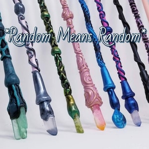 TOTALLY RANDOM SURPRISE wand - No Requests - Witch Gift - Magic Wands - Witch Wand - Wizard - Witch Accessory Witchcraft Wicca